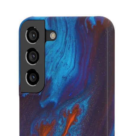 Orange Flame Ink Art Android Case (Slim) Phone Case