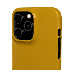 Dark Goldenrod iPhone Case (Slim) Phone Case