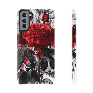 Grunicked Gothic Flower Samsung Case (Protective) Samsung Galaxy S21 Plus Matte Phone Case