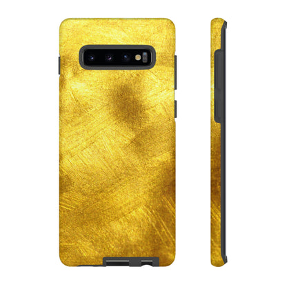 Gold Texture Android Case (Protective) Samsung Galaxy S10 Plus Matte Phone Case