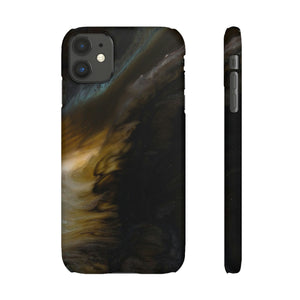 Midnight Shaddow Ink Art iPhone Case (Slim) iPhone 11 Matte Phone Case