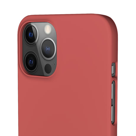 Indian Red iPhone Case (Slim) Phone Case