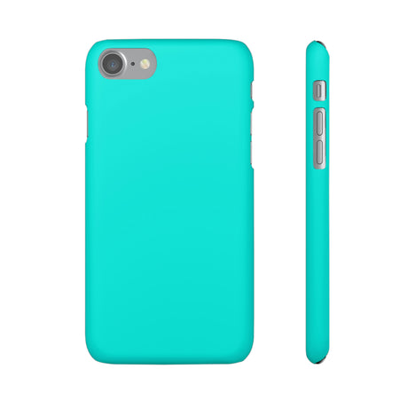 Bright Turquoise iPhone Case (Slim) iPhone 7 Matte Phone Case