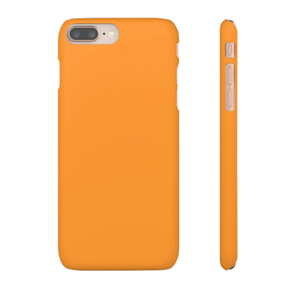 Deep Saffron iPhone Case (Slim) iPhone 8 Plus Matte Phone Case