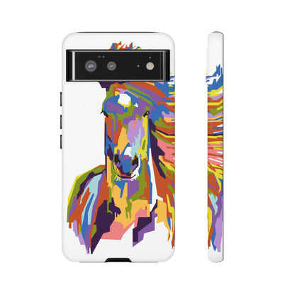 Horse Abstract Art Android Case (Protective) Google Pixel 6 Matte Phone Case