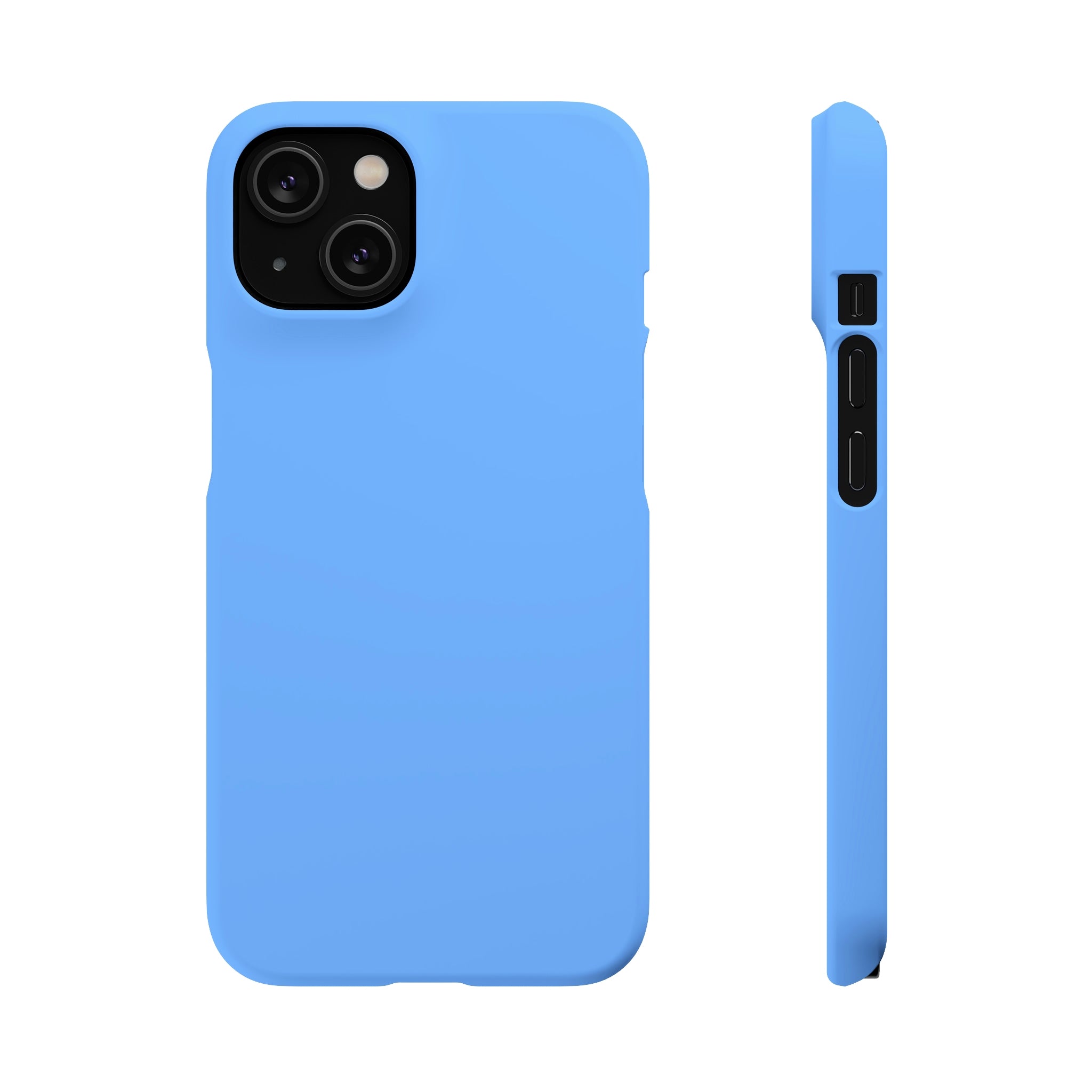 French Sky Blue iPhone Case (Slim) iPhone 14 Matte Phone Case