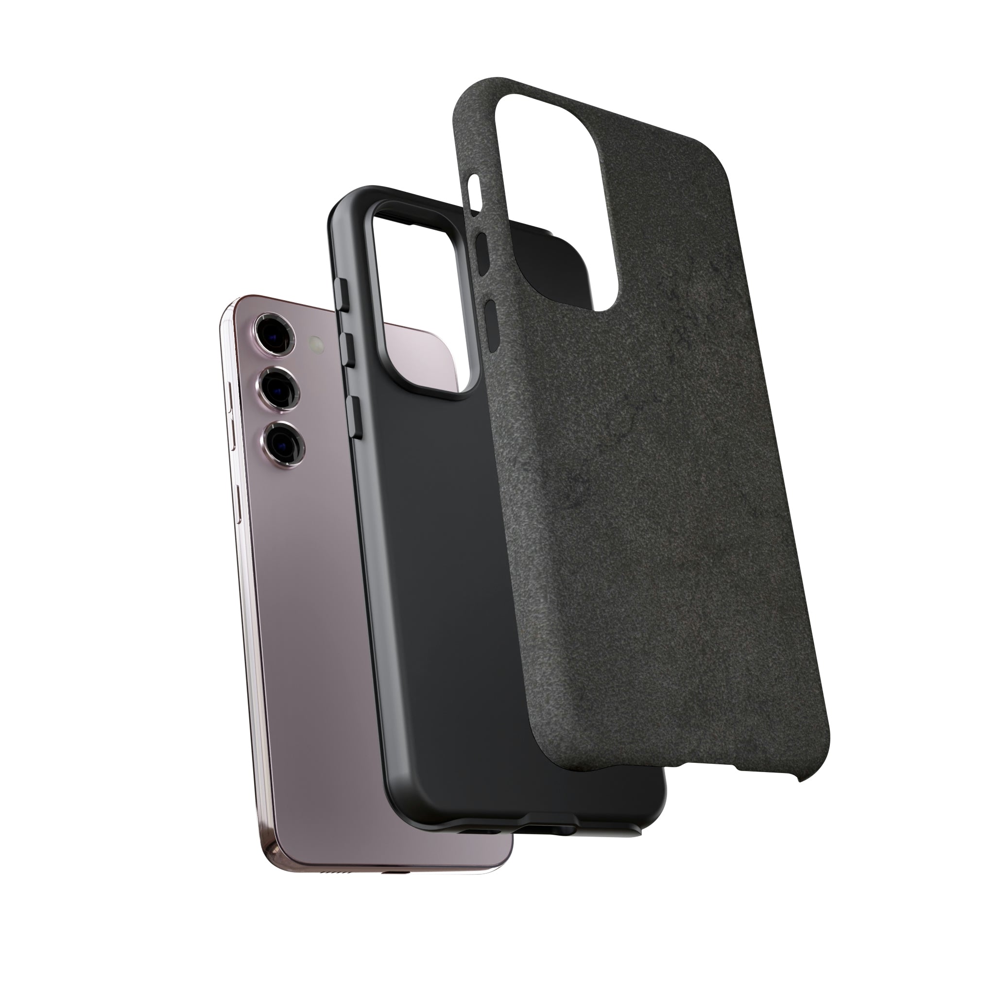 Steel Grey Granite Android Case (Protective) Phone Case