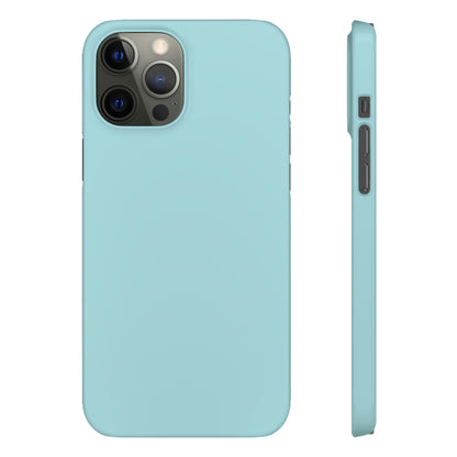 Crystal Blue iPhone Case (Slim) iPhone 12 Pro Max Glossy Phone Case