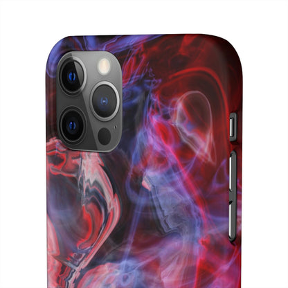 Red Marble iPhone Case (Slim) Phone Case