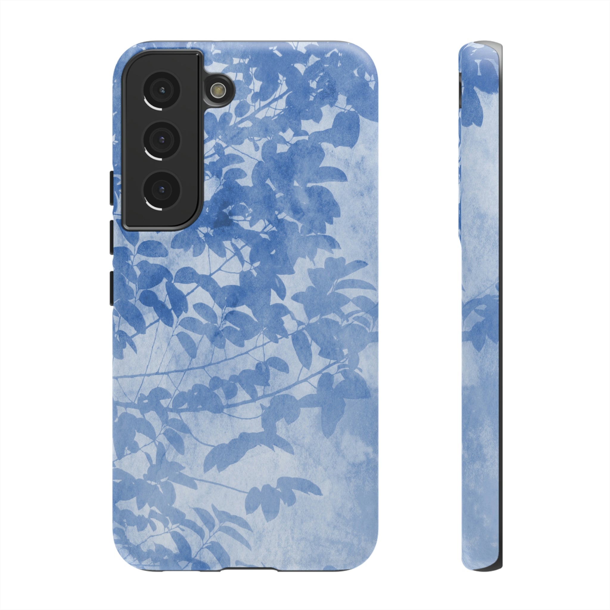 Blue Artistic Android Case (Protective) Samsung Galaxy S22 Matte Phone Case