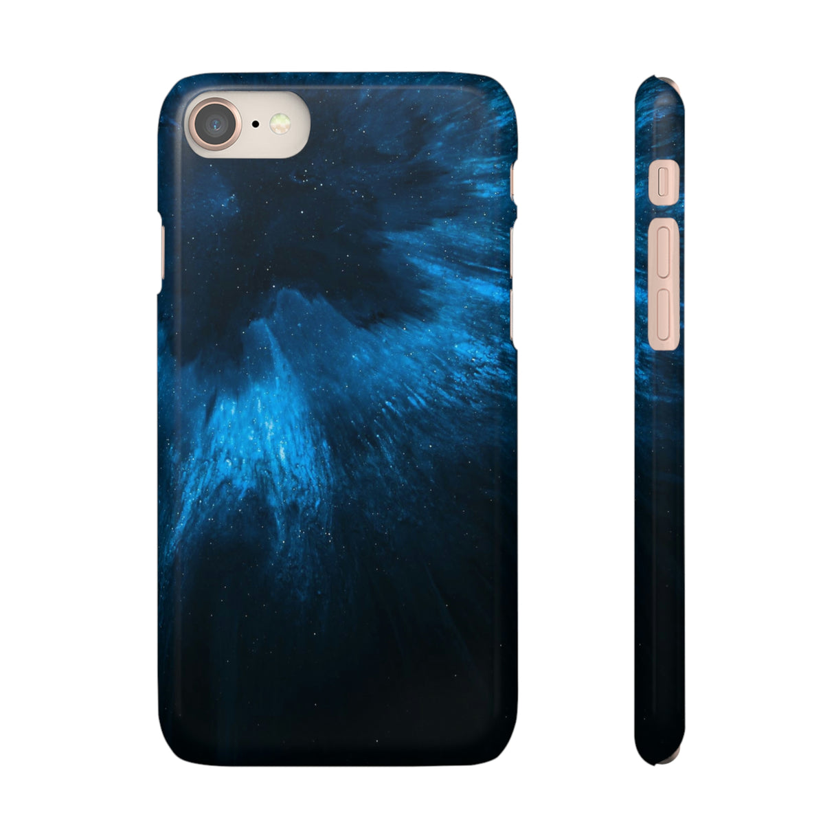 Deep Space Ink Art iPhone Case (Slim) iPhone 8 Glossy Phone Case