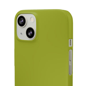 Citron Yellow iPhone Case (Slim) Phone Case