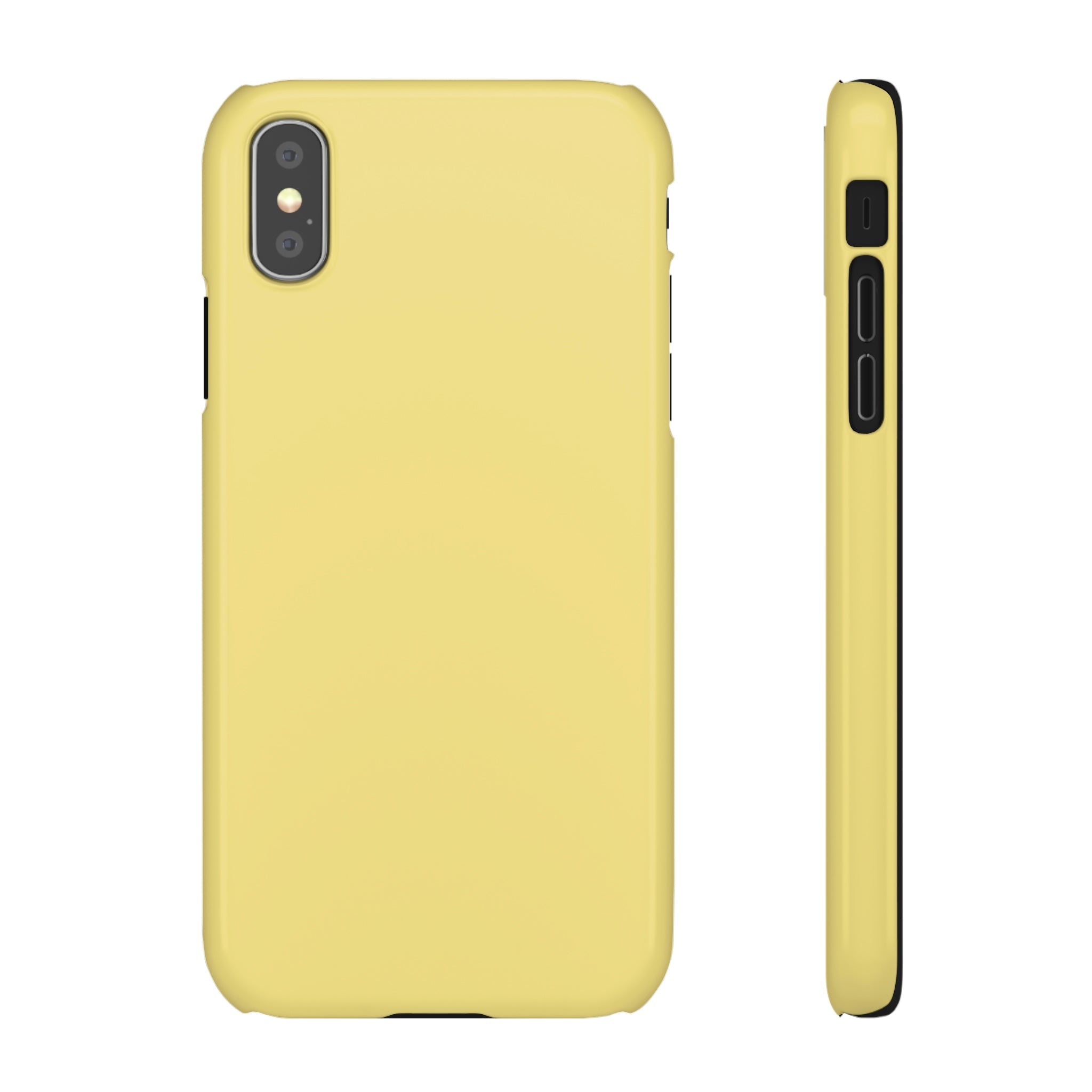 Buff iPhone Case (Slim) iPhone XS Glossy Phone Case