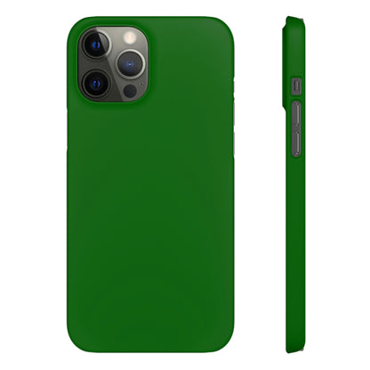 Dark Green iPhone Case (Slim) iPhone 12 Pro Max Matte Phone Case