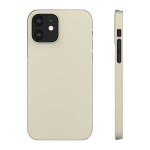 Bone iPhone Case (Slim) iPhone 12 Glossy Phone Case