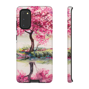 Oil painting - Oriental Cherry Tree Samsung Case (Protective) Samsung Galaxy S20 Glossy Phone Case