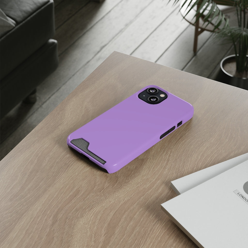 Bright Lavender iPhone Case (Card) Phone Case