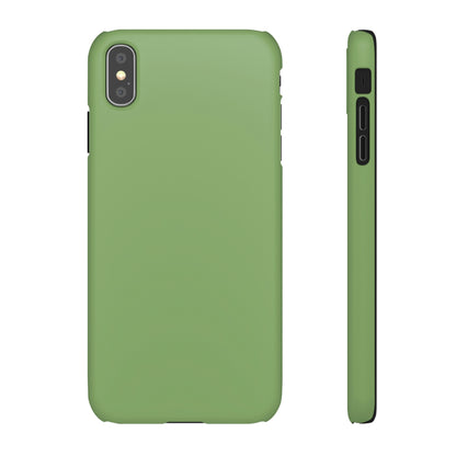 Asparagus Green iPhone Case (Slim) iPhone XS MAX Matte Phone Case