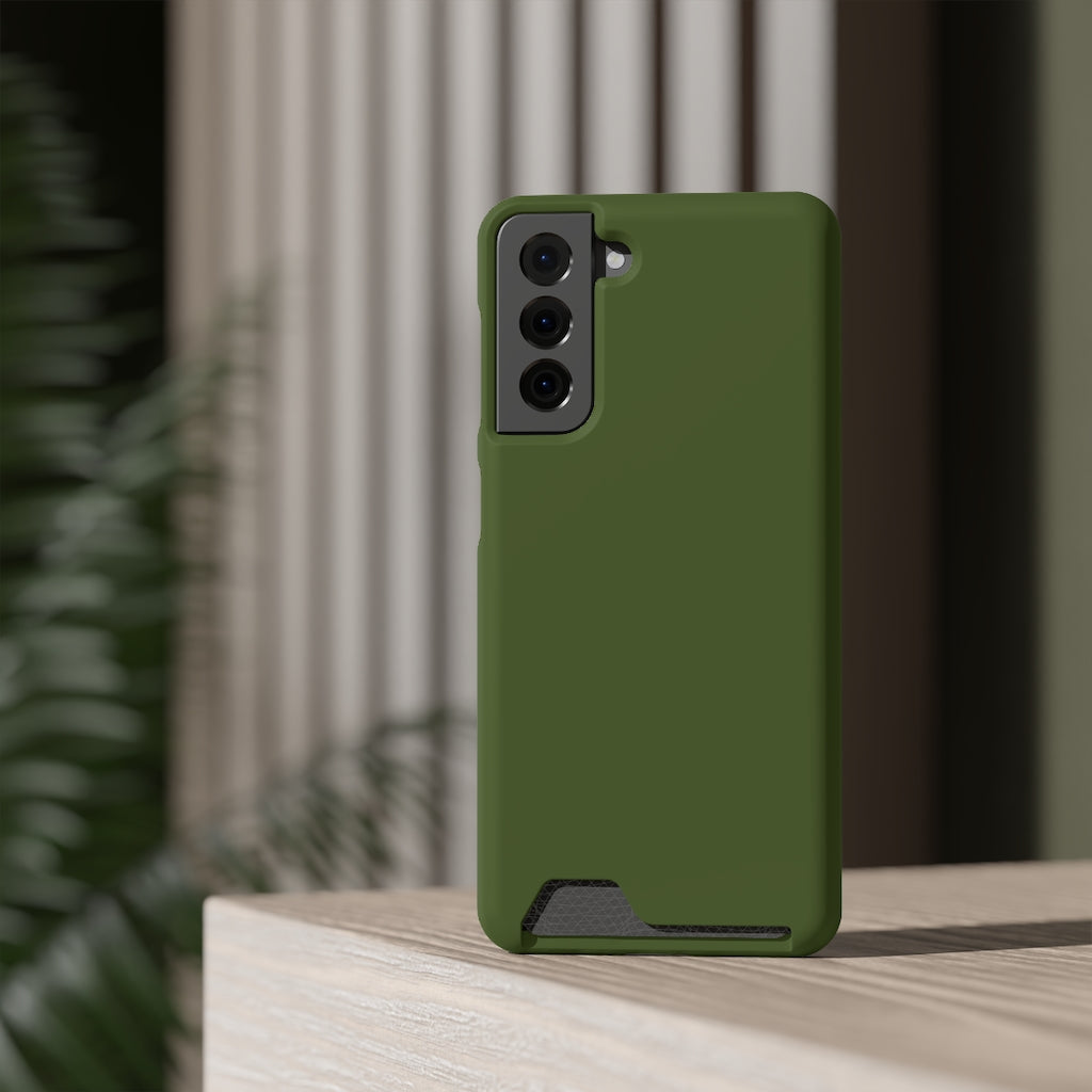 Dark Moss Green Samsung Case (Card) Phone Case