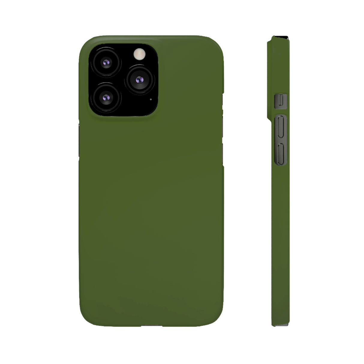 Dark Moss Green iPhone Case (Slim) iPhone 13 Pro Matte Phone Case