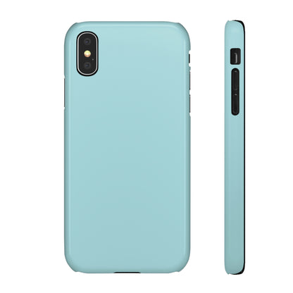 Crystal Blue iPhone Case (Slim) iPhone X Glossy Phone Case