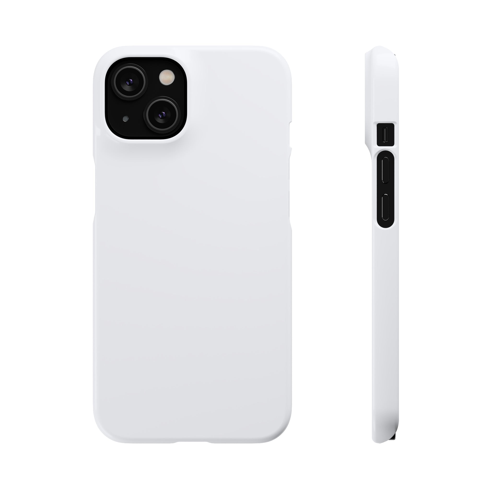 Ghost White iPhone Case (Slim) iPhone 14 Glossy Phone Case