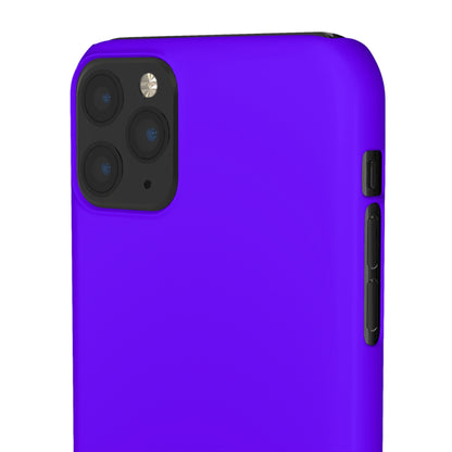 Electric Indigo iPhone Case (Slim) Phone Case