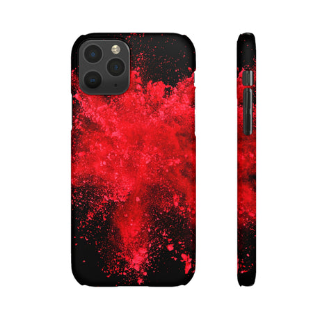 Red Explosion iPhone Case (Slim) iPhone 11 Pro Matte Phone Case