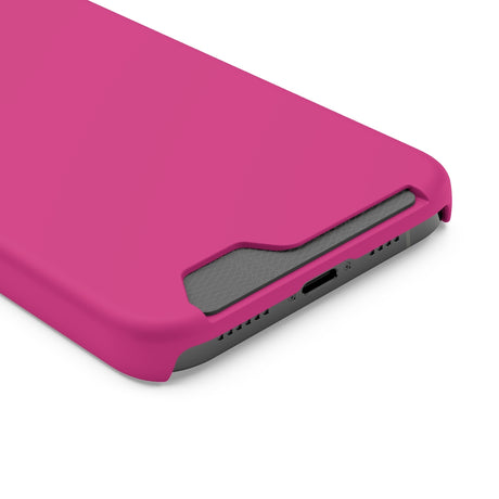 Deep Cerise iPhone Case (Card) Phone Case