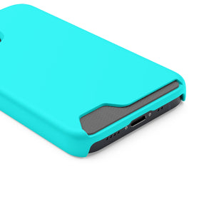 Aqua iPhone Case (Card) Phone Case