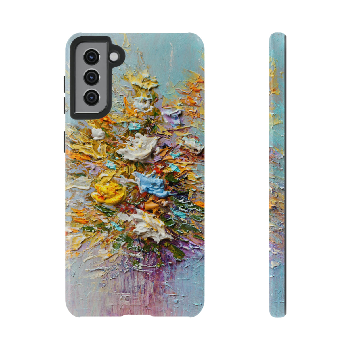 Bouquet Flowers Android Case (Protective) Samsung Galaxy S21 Plus Glossy Phone Case