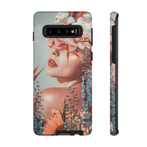 Contemporary Flowers Android Case (Protective) Samsung Galaxy S10 Matte Phone Case