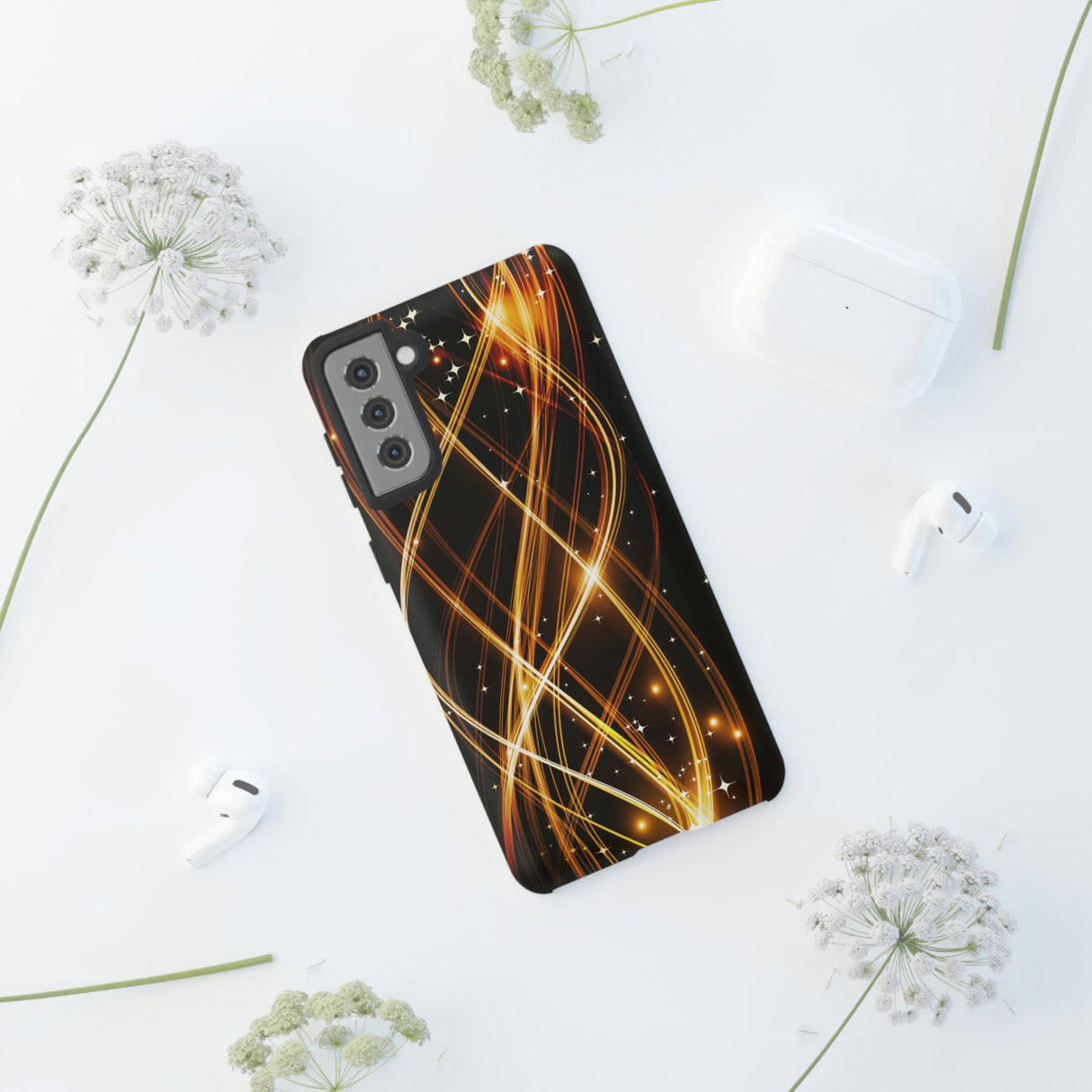 Golden Lines Android Case (Protective) Phone Case