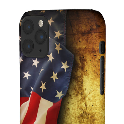 Close up of American flag Samsung/iPhone (Slim) iPhone 11 Pro Max Matte Phone Case