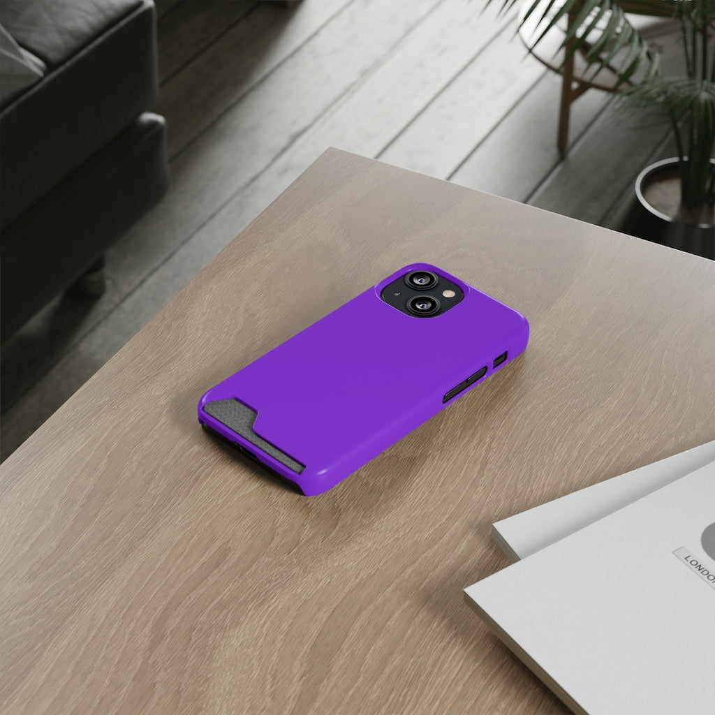 BlueViolet iPhone Case (Card) Phone Case