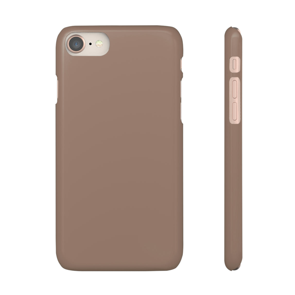 Beaver Brown iPhone Case (Slim) iPhone 8 Glossy Phone Case