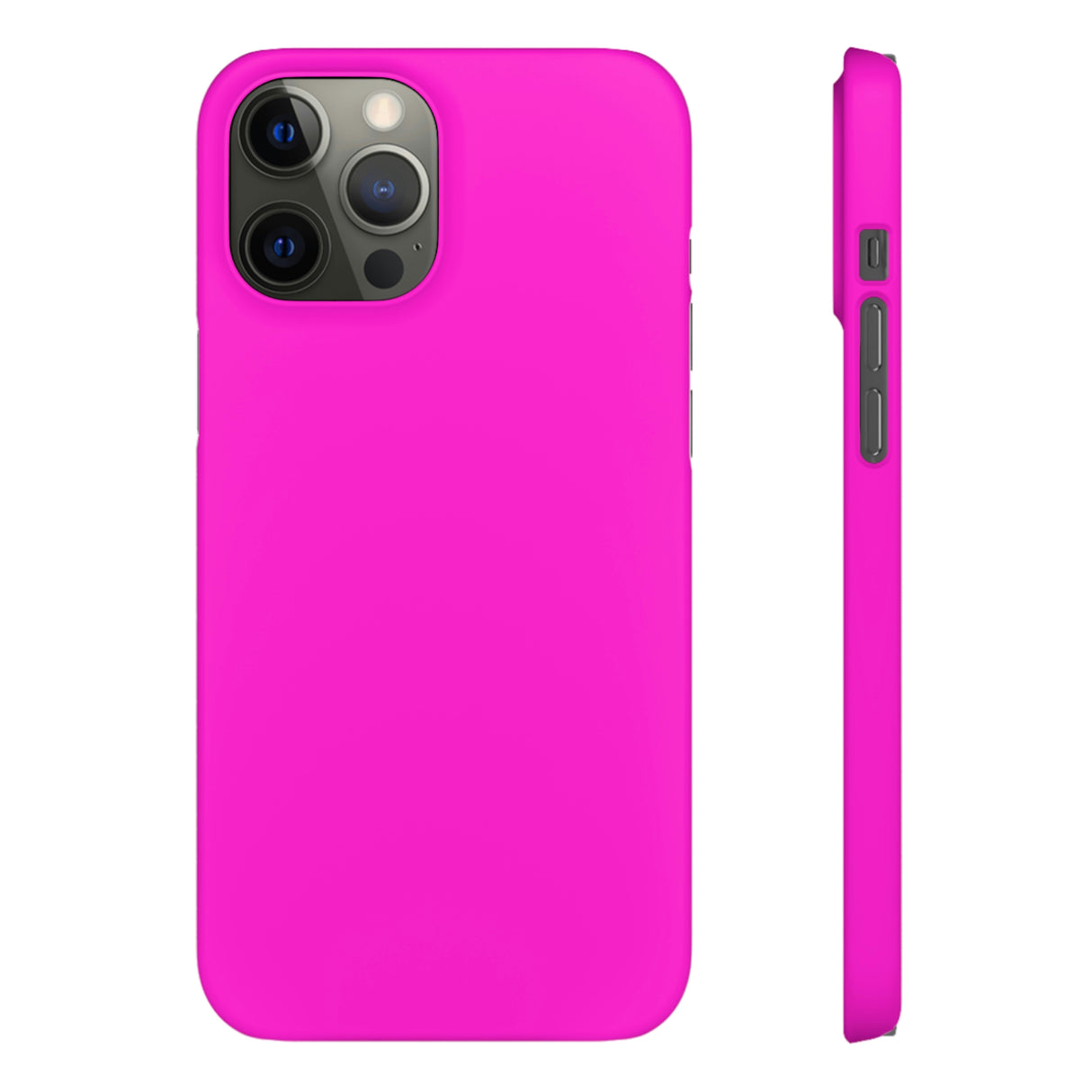 Hot Magenta iPhone Case (Slim) iPhone 12 Pro Max Matte Phone Case