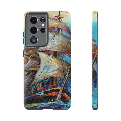 Sailboat Painting Android Case (Protective) Samsung Galaxy S21 Ultra Matte Phone Case