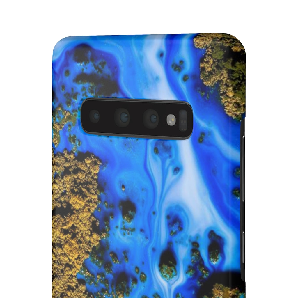 Blue River Ink Art Android Case (Slim) Phone Case