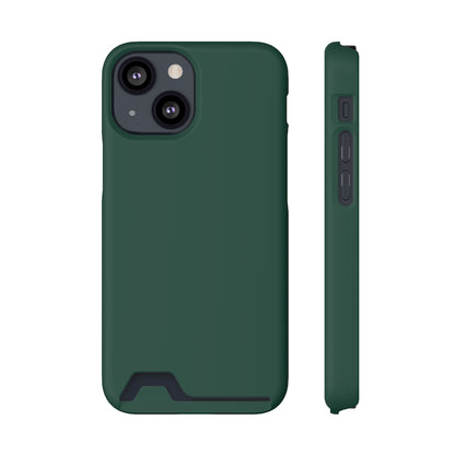 Brunswick Green iPhone Case (Card) iPhone 13 Mini Matte Without gift packaging Phone Case