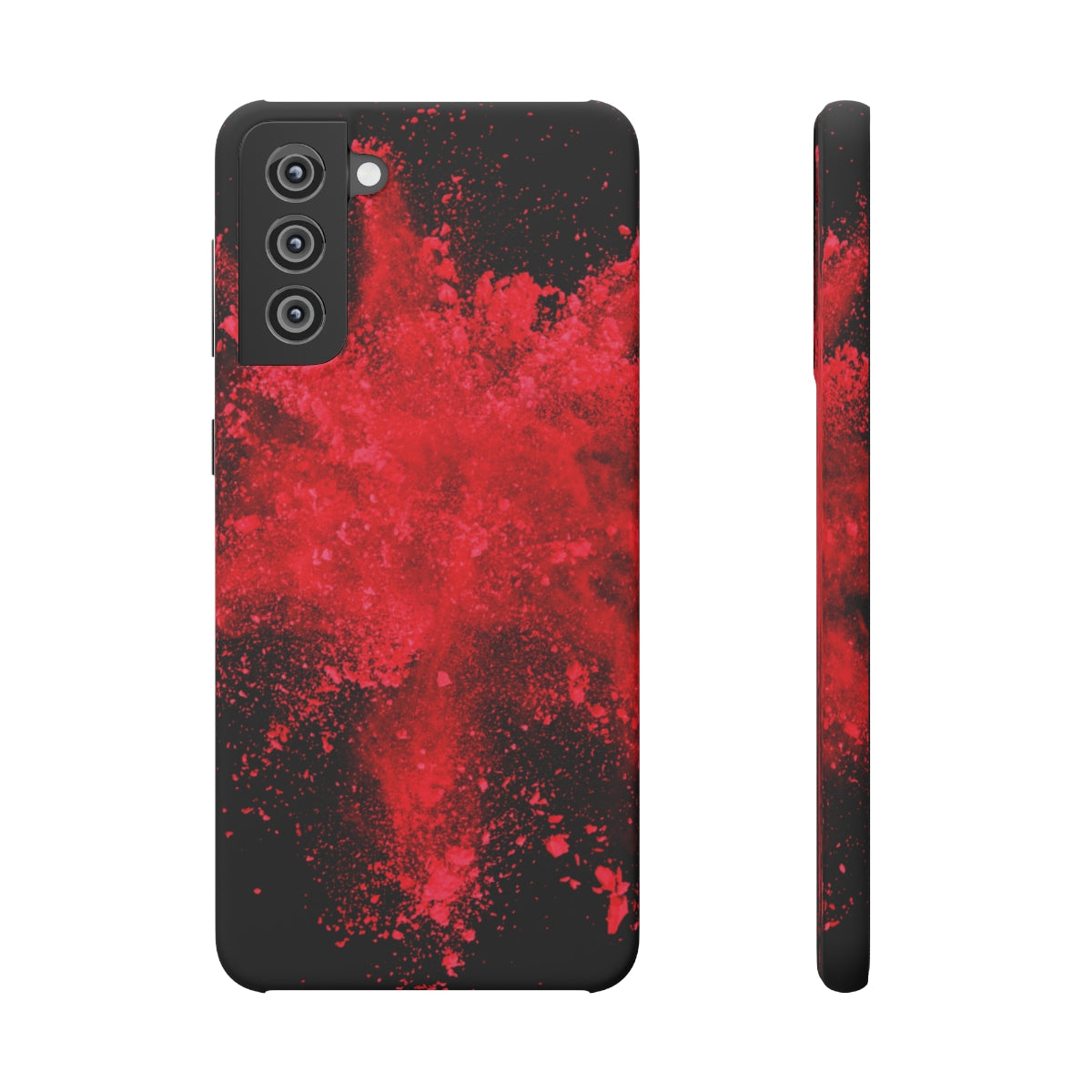 Red Explosion Samsung Case (Slim) Samsung Galaxy S21 Plus Matte Phone Case