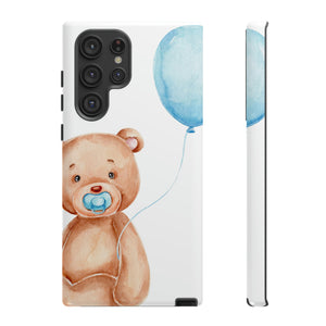 Cute Teddy Bear Android Case (Protective) Samsung Galaxy S22 Ultra Glossy Phone Case