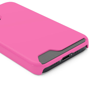 Hot Pink iPhone Case (Card) Phone Case