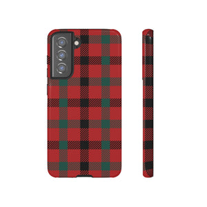 Red Flannel Android Case (Protective) Samsung Galaxy S21 FE Glossy Phone Case