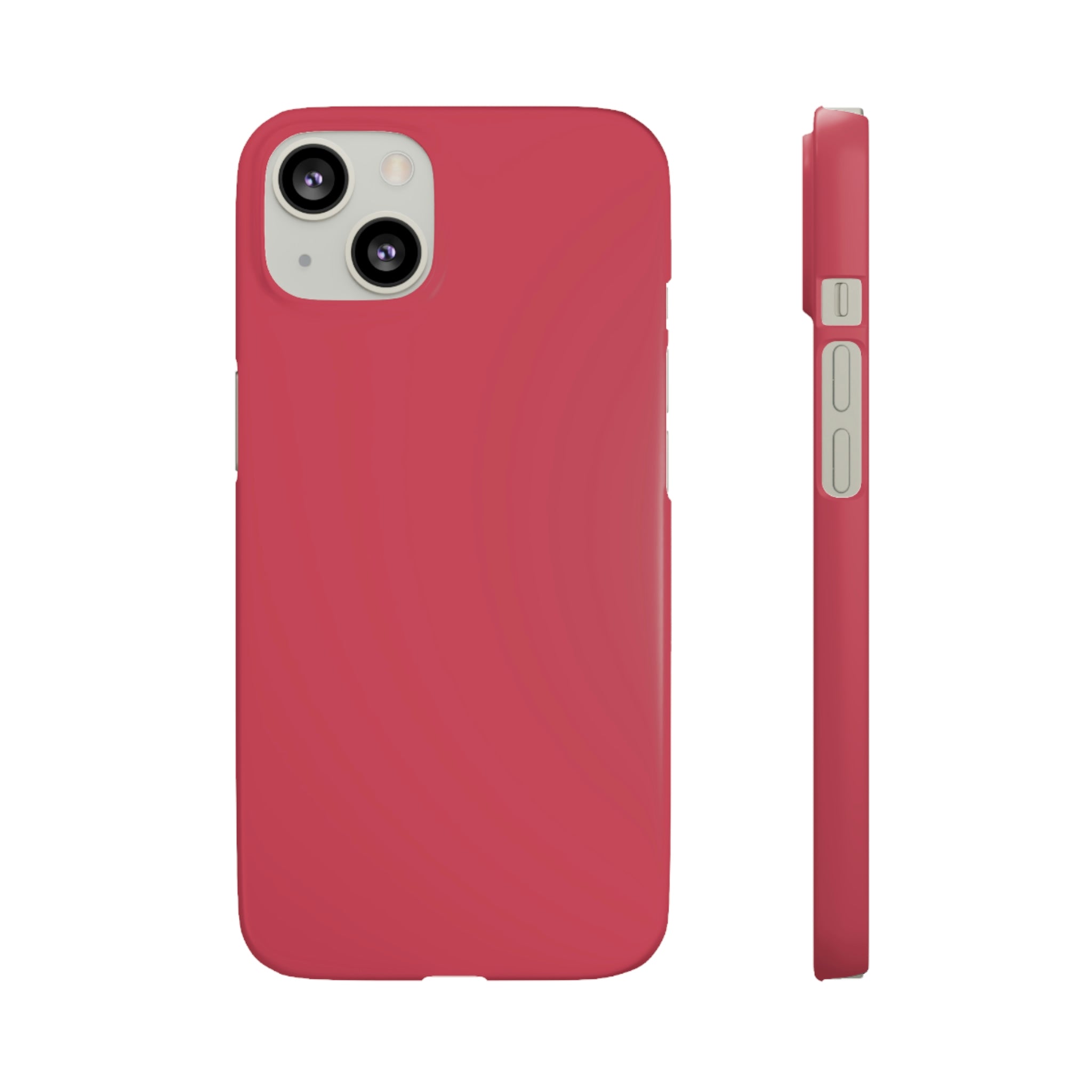 Brick Red iPhone Case (Slim) iPhone 13 Matte Phone Case