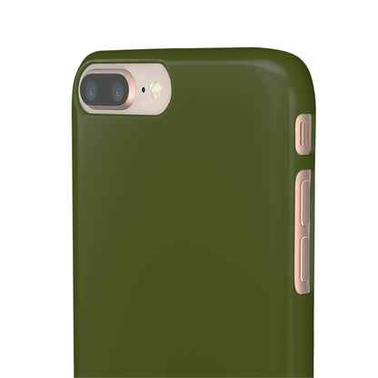 Army Green iPhone Case (Slim) Phone Case