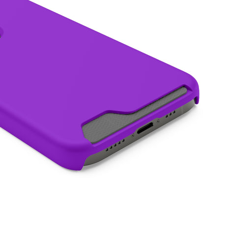 Electric Purple iPhone Case (Card) Phone Case