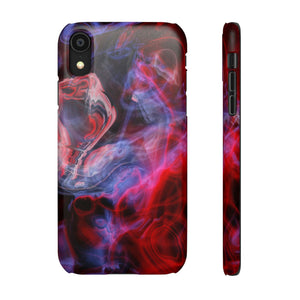 Red Marble iPhone Case (Slim) iPhone XR Matte Phone Case