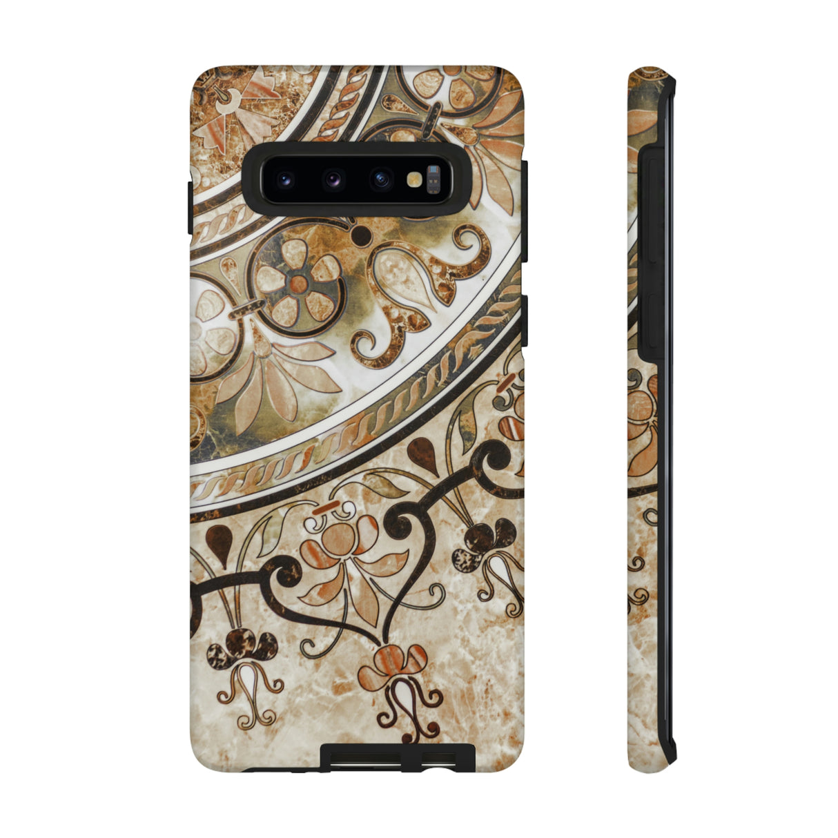 Mosaic Tiles Android Case (Protective) Samsung Galaxy S10 Matte Phone Case