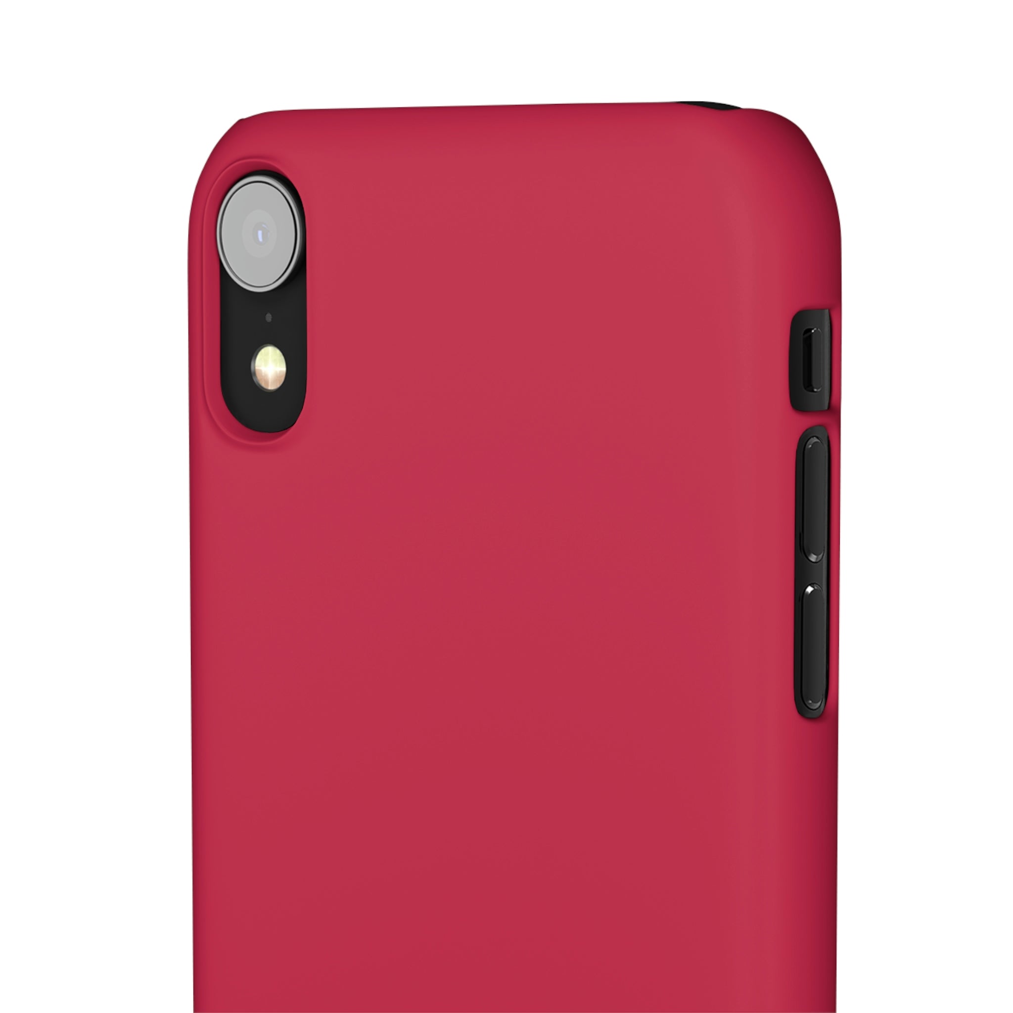 Bright Maroon iPhone Case (Slim) Phone Case